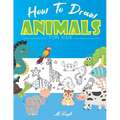 How to Draw Animals for Kids: Easy and Simple Step By Step Drawing Book for Beginners to Learn how to Draw Cute animals.