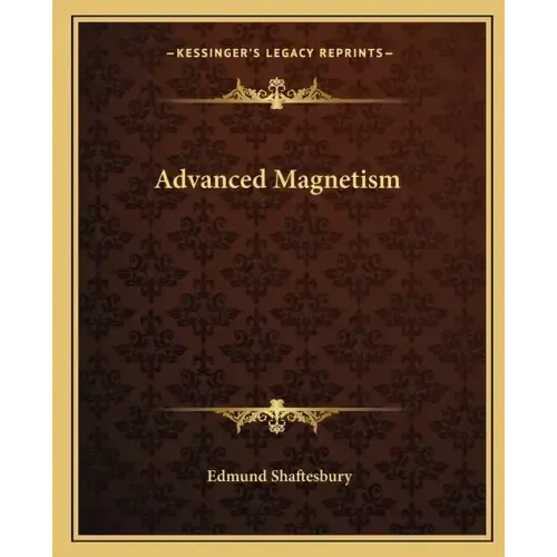 Advanced Magnetism