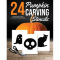 Pumpkin Carving Stencils: 24 Paper Stencils for Halloween Decorations