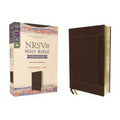 Nrsvue, Holy Bible with Apocrypha, Personal Size, Leathersoft, Brown, Comfort Print