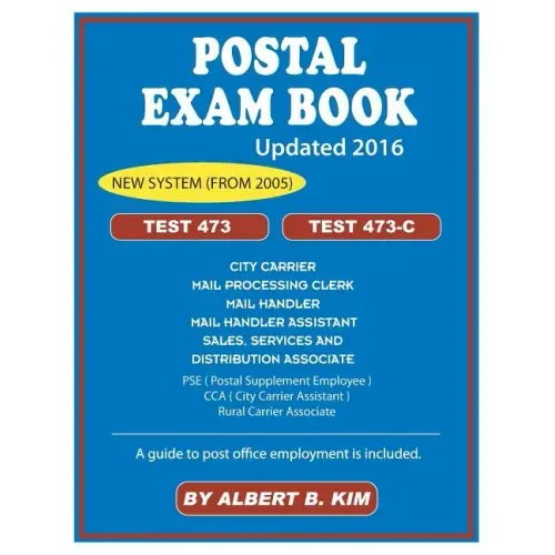 Postal Exam Book: For Test 473 and 473-C