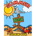 Summer Beach Coloring Book: A Kids Day at the Beach, Summer Vacation Beach Theme Coloring Book for Preschool & Elementary Little Boys & Girls Ages 4 t