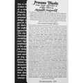 Process Music: Songs, Stories and Studies of Graphic Culture