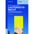 Lauterkeitsrecht