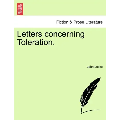 Letters concerning Toleration.