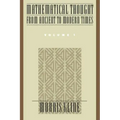 Mathematical Thought from Ancient to Modern Times