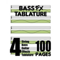 Bass FX Tablature 4-String Bass Guitar Effects Tablature 100 Pages