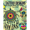 Tattoo Designs Coloring Book For Adults