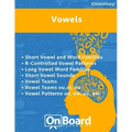 Vowels: R-Controlled Vowel Patterns, Long Vowel Word Families, Short Vowel Sounds, Vowel Teams, Vowel Teams ou, oi, ou, Vowel Patterns ue, ew, au, aw