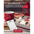 Countdown to Christmas Large Print Word Search: 52 Puzzles with Christmas, Advent, and Holiday Themed Word Search Book with Large Print for Teens, Adu