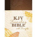 KJV Journaling Bible with Prompts [Copper Leaf]