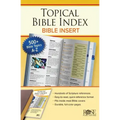 Topical Bible Index: Bible Insert