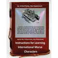 Instructions for Learning International Morse Characters.( SPECIAL ): by United States. War Department