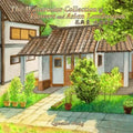 The Watercolor Collection of Flowers and Asian Landscapes