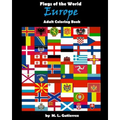 Flags of the World Series (Europe), adult coloring book