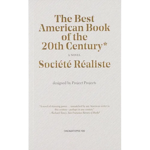 Societe Realiste: The Best American Book