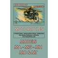Book of Raleigh Motorcycles Models Ma, Mg, Mh, Mo & MT