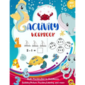 Activity Workbook Age 5-7: Activity Book Game for Kids Math Puzzles, Picture Puzzles, Mazes, Sudoku 4x4, Coloring and More Sea Animal Design Cove