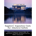Suppliers' Acquisition Costs for Albuterol Sulfate