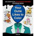 Your Outie Likes to Color: An Unofficial Severance-Inspired Coloring Book for MDR Fans