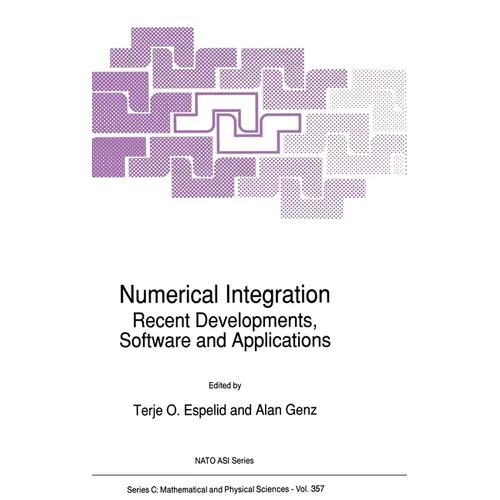 Numerical Integration: Recent Developments, Software and Applications
