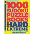1000 Sudoku Puzzle Books Hard Extreme: Brain Games for Adults - Logic Games For Adults
