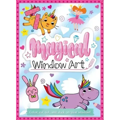 Magical Window Art: Color, Cut, and Stick on Your Window!