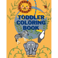 Toddler Coloring Book: Easy and Big Animals to Color and Learn for Toddlers/ Kids Ages 1-4; 4-8 Boys and Girls/ Simple and Fun Coloring Pages