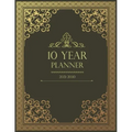 10 Year Monthly Planner 2021-2030: Prestigious 120 Months Personal Calendar, Schedule Organizer & Agenda With Holidays
