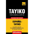 Vocabulario español-tayiko - 9000 palabras más usadas