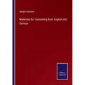 Materials for Translating from English into German