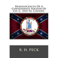 Reminiscences Of A Confederate Soldier Of Co. C. 2nd Va. Cavalry.
