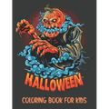 Halloween Coloring Book for Kids: Spooky Coloring book with Dracula, Skull, Cat and many more.