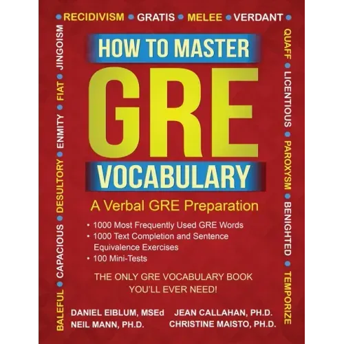 How to Master GRE Vocabulary: A Verbal GRE Preparation