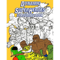 Dynamic Superheroes Colouring Book