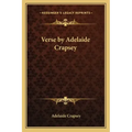 Verse by Adelaide Crapsey