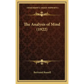The Analysis of Mind (1922)