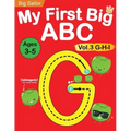 My First Big ABC Book Vol.3: Preschool Homeschool Educational Activity Workbook with Sight Words for Boys and Girls 3 - 5 Year Old: Handwriting Pra