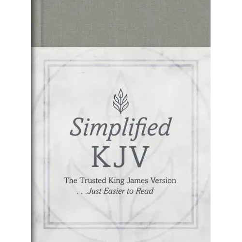 The Barbour Simplified KJV [Pewter Branch]