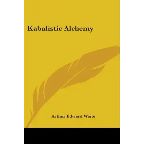 Kabalistic Alchemy