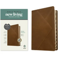 NLT Thinline Reference Bible, Filament Enabled (Leatherlike, Messenger Brown, Indexed, Red Letter)