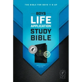 NLT Boys Life Application Study Bible, Tutone (Leatherlike, Neon/Black, Indexed)