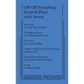 Off Off Broadway Festival Plays, 45th Series