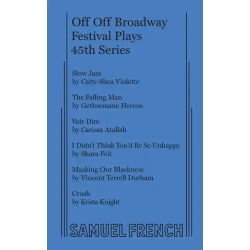 Off Off Broadway Festival Plays, 45th Series