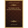 The Kabalah and the Doctrine of Pneumatology
