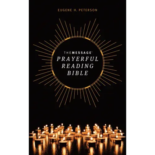 The Message Prayerful Reading Bible (Hardcover)