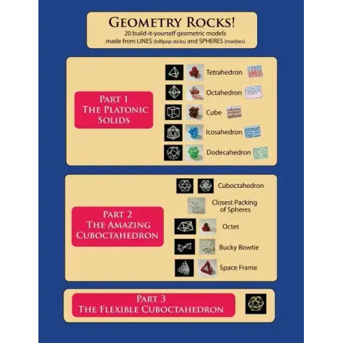 Geometry Rocks!: 20 build-it-yourself geometric models