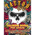 Tattoo Coloring Book for Adults: Art Therapy Relaxation, Peace and Stress Relief, Such As Sugar Skulls, Hearts, Roses, Koi Carp Fish, Butterfly Tattoo