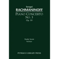 Piano Concerto No.3, Op.30: Study score