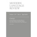 Modern Language Review (118: 2) April 2023